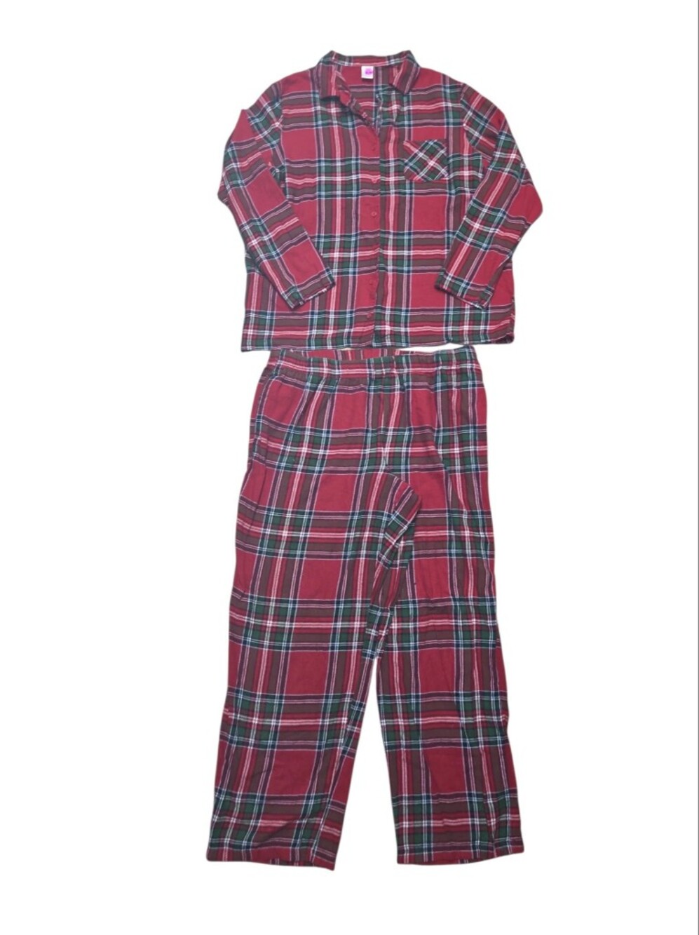 North Pole Trading Co. Plaid Pajama Pants Set